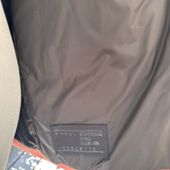 Kassl Edition salmon pink shearling jacket - Picture 8 of 9